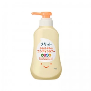 【欧一仓】24年11月 日本KAO花王merit儿童护发素桃香味360ml