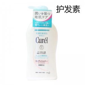 【欧一仓】日本Curel珂润润浸保湿护发素420ml